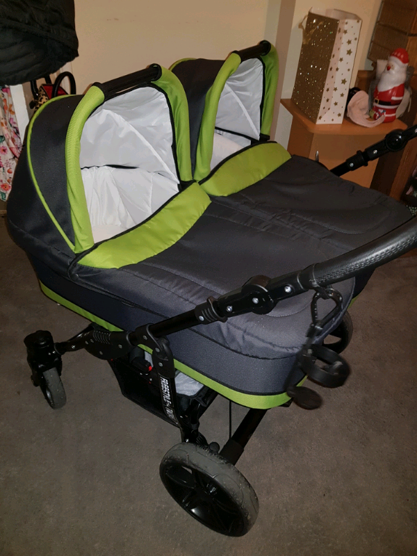 freestyle twin pram